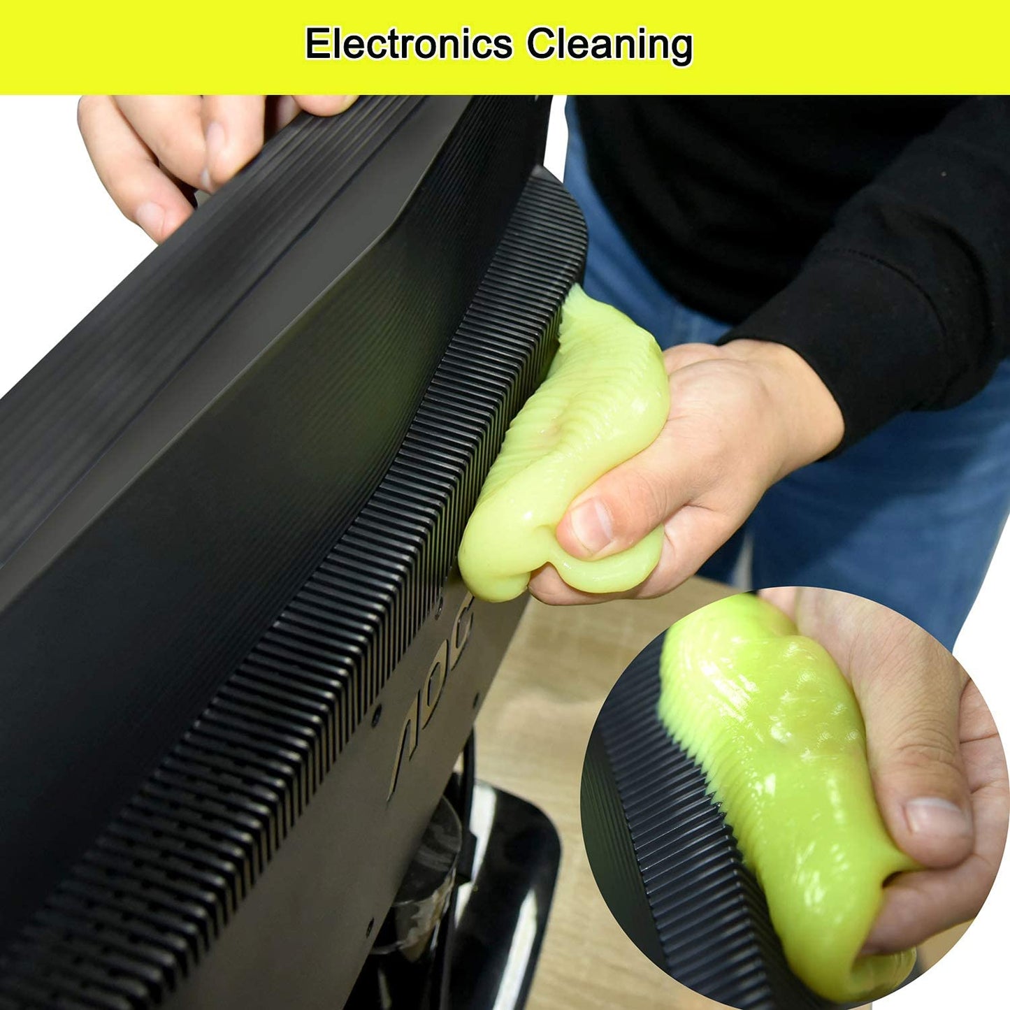 Universal Dust Gel Cleaner for Keyboards, Cars and Small locations