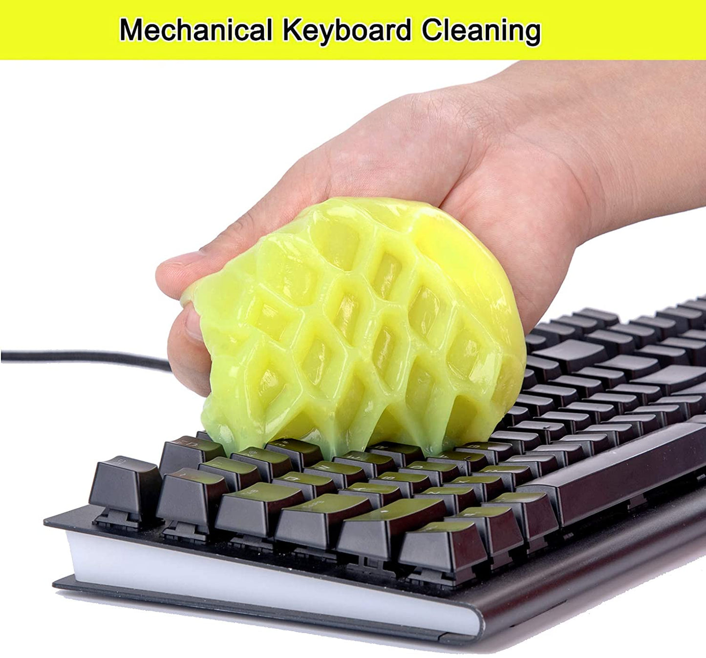 Universal Dust Gel Cleaner for Keyboards, Cars and Small locations